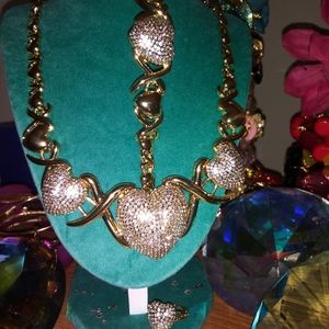 18kt gold coated set